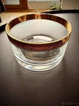 Skleněné zlacené misky - 3