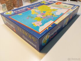 Zeměpisné puzzle Evropa 104 dílků (kompletní) - 3