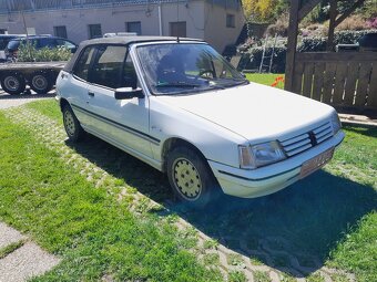 Peugeot 205 Cabrio CJ benzin pěkná střecha plně pojízdný 2 - 3