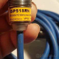 indukční snímač senzor ISP 518 RN Senzortech 230V - 3