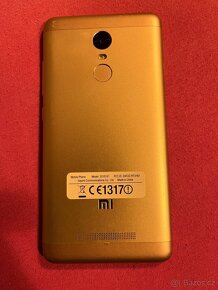 📱Telefon Xiaomi Redmi Note 3 3/32GB zlaty kovovy s obaly - 3