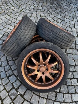BMW kola 5x120 r19 dvourozměrné pneu - 3