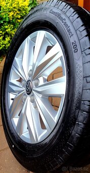 alu R17 5x120 orig. VW Crafter, pneu 235/60C, ako NOVÉ - 3