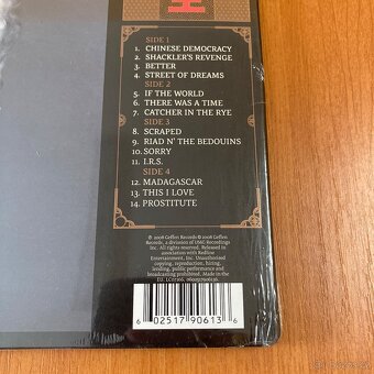 2LP - GUNS N'ROSES - Chinese Democracy - 1.Press - Zabaleno - 3