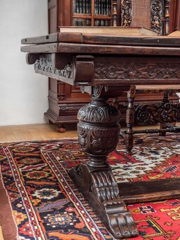Starožitný velký anglický stůl z počátku 18. století - 3