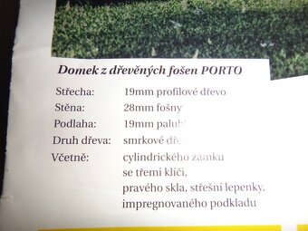 Zahradní domek Porto1 - 3