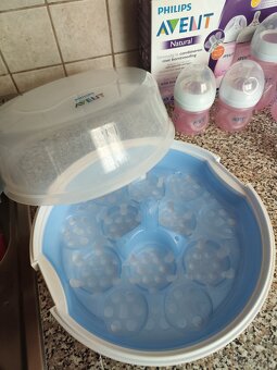 Sada lahviček + sterilizátor Avent - 3