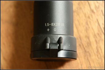 Naháňkový puškohled 1,5-8 x 24 - 3