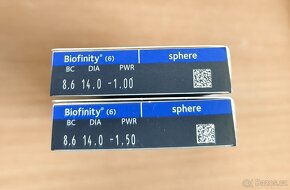 Kontaktní čočky měsíční Biofinity - 3