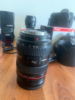 Canon 5D Mark III + 24-70mm f/2.8 L + 50mm f/1.4 + brašna – - 3
