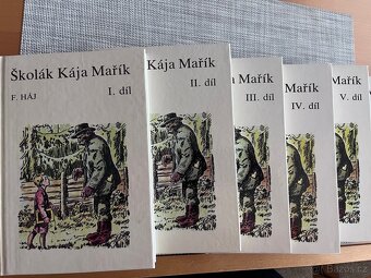 Kompletní sbírka 1.-7.díl Školák Kája Mařík - 3