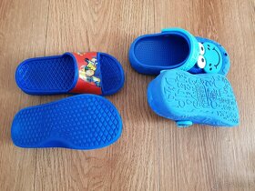 Modré nazouváky Coqui a Fireman Sam vel 24/25 - 3