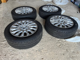 🛞 Nová sada ALU 15" Fiat 500 + Continental 185/55 R15 XL - 3