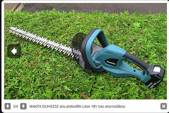 Plotostřih Makita DUH523Z - 3