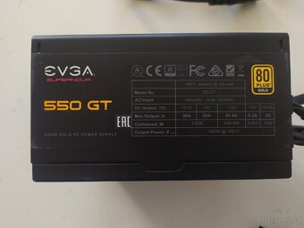 Nefunkční - EVGA SuperNOVA 550 GT - 3