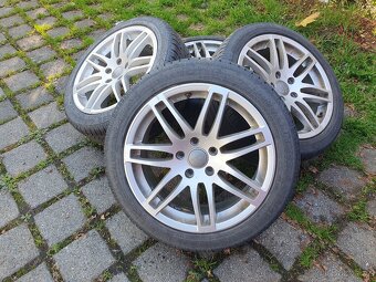 Alu kola 5x112 r17 7,5j et45 letni pneu 225/45/17 - 3
