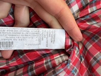 KRÁSNÝ DÁMSKÝ PÉŘOVÝ KABÁT zn. ZARA vel. M - 3