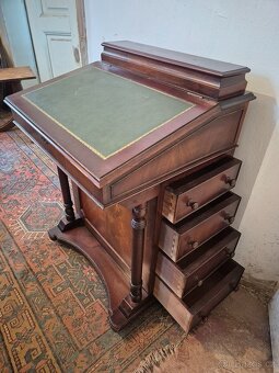 Psací stůl / komoda / sekretář Davenport - 3