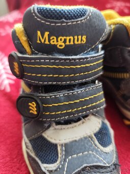 Dětské kotníkové botičky zn. MAGNUS vel. 23 stélka 150mm - 3