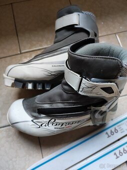 Boty na běžky Salomon + běžky Perun Pro - 3