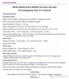 MPEG2 Encoder / Decoder MediaPress - 3