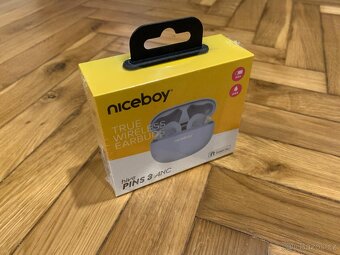 Sluchátka NICEBOY hive PINS 3 ANC světle modré - 3