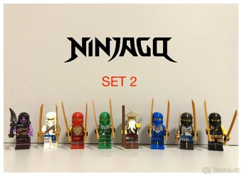 Figúrky Ninjago (8ks) typ lego - nové, nehrane - 3