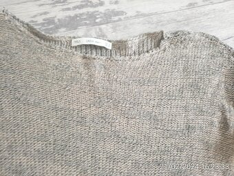 Ležérní svetřík ZARA - 3