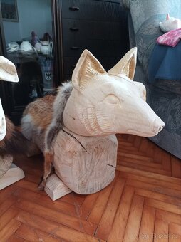 Dřevěná zvířátka, dekorace - 3