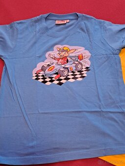 Nové trička Ríša vel.122-128 - 3