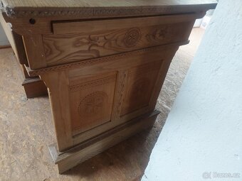 Starožitný psaci stůl - 3