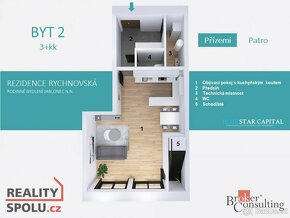 Prodej, byty/3+kk, 97 m2, Rychnovská 4526, 46801 Jablonec na - 3