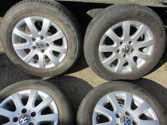Alu kola 5x112 R15 ET 50 Pneu letní 195/65 R15 - 3