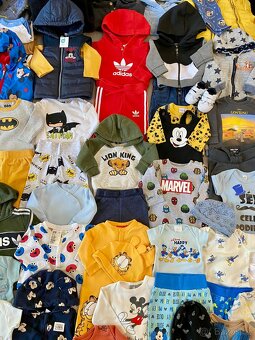 Balík oblečení miminko chlapeček 0-6 m - 3