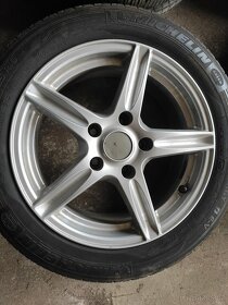 Sada kol 5x120 R16 Dezent BMW, letní vzorek 4-5mm - 3
