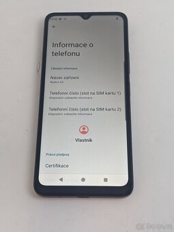Xiaomi Redmi A3 3/64gb black. Záruka 6 měsíců. - 3