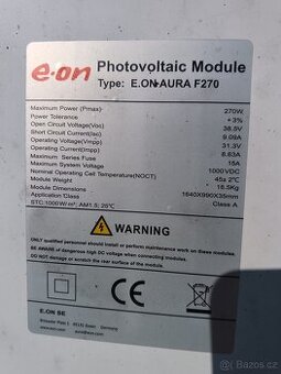 Solární panely 270W ... - 3