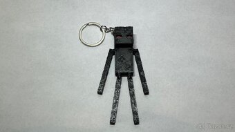 3D tisk Minecraft klíčenka - 3