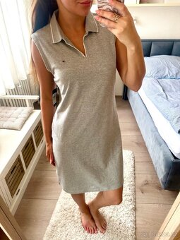 TOMMY HILFIGER ŠEDÉ LETNÍ ŠATY - 3