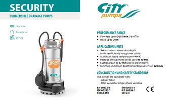 ČERPADLO-CITY PUMPS SECURITY 20M - 3