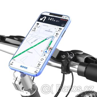 Drzak mobilu na kolo motorku koloběžku. - 3