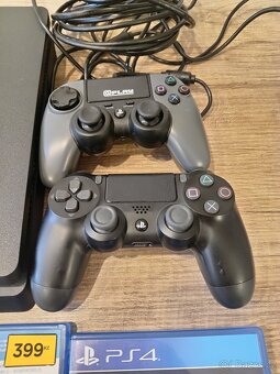Playstation 4 slim 500GB CUH-2216A + 2 Ovladače + 3 Hry - 3