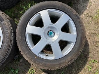 Alu kola R16 5x112 205/55 Škoda Octavia 2 - 3