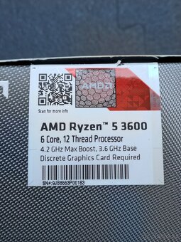 Amd Ryzen 5 3600 + chladič - 3