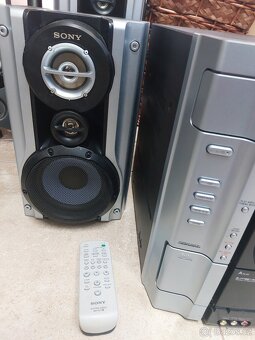 Hifi věž Sony HCD-RG100, 2 reproduktory, ovladač, 55 W - 3