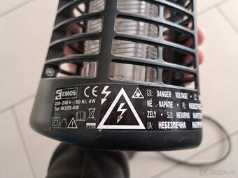 Elektrický lapac hmyzu Emos - 3
