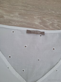 Krásná bílá halenka vel.S/M Zn.Orsay - 3