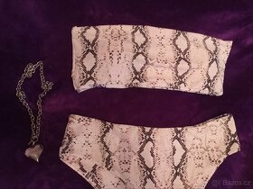 Dámské dvoudílné plavky - hadí bikiny - 3