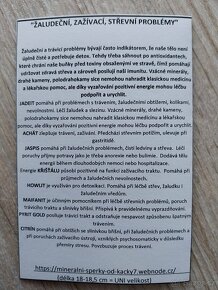 Minerální náramek "Žaludecni, Trávicí, Střevní problemy" - 3