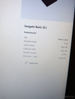 Externí HDD Seagate Portable - 4TB - 3
